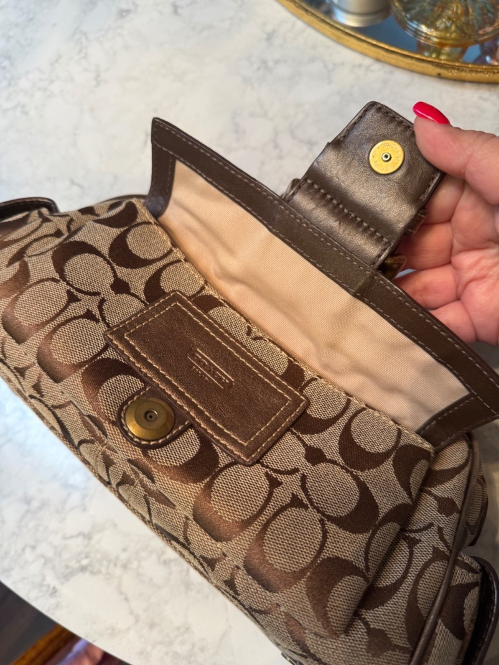Vintage Coach Signature Soho Satchel - Picture 3 of 7